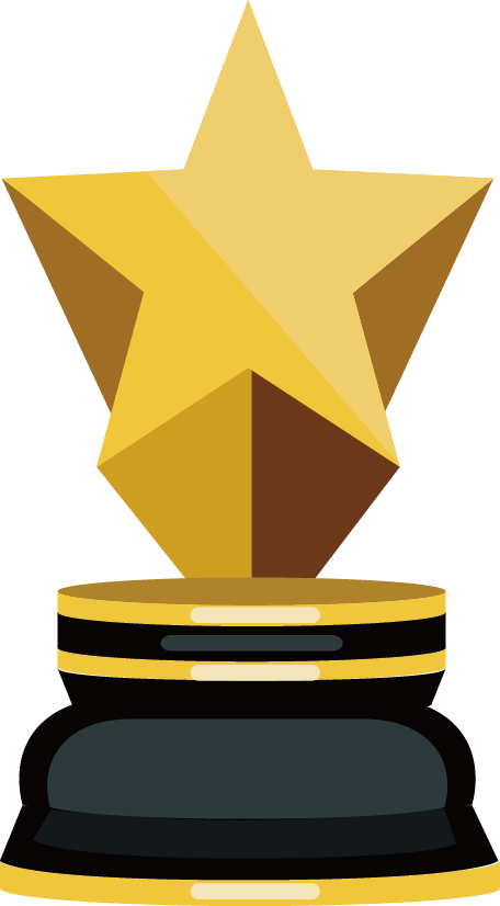 Euclidean Vector Trophy Computer File - Trophy Vector Art Transparent (456x826)