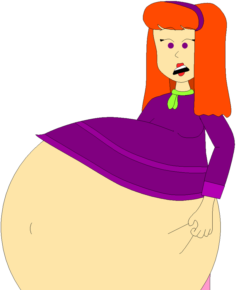 Daphne Ate Too Much By Angry-signs - Daphne (806x992)