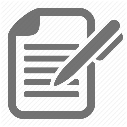 Paper Computer Icons Euclidean Vector - Contract Icon Png White (512x512)