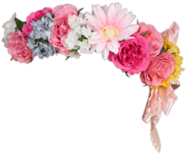 Floral Crown Tumblr Transparent (410x327)
