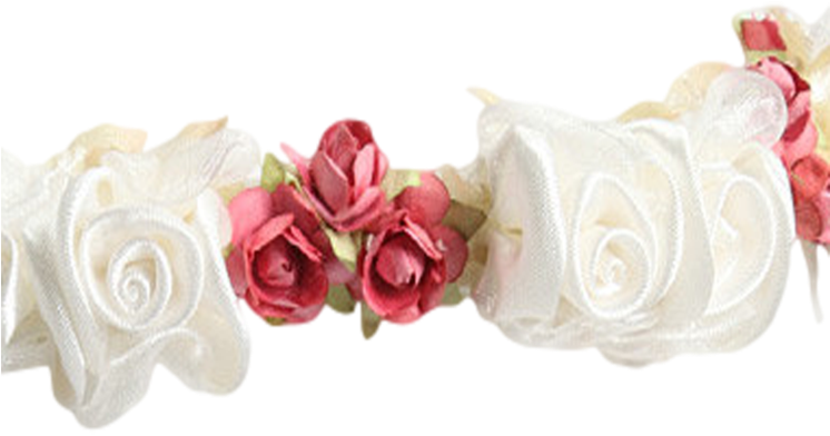 Dusty Rose Silk & Satin Floral Crown Wreath Girls Rachel\'s - Roses Crown Png (745x1024)
