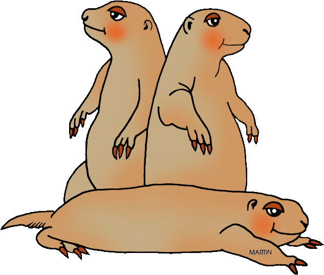 Prairie Dog Clipart - Animations Gif Prairie Dog Transparent (648x553)