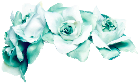 Crown Transparent Image 16202 Gclipartcom - Blue Flower Crown Transparent (500x317)