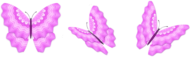 Pink Butterfly Png By Mevsimce - Papilio (697x257)