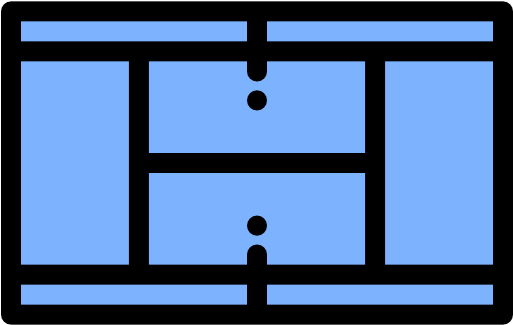 Tennis Court Free Icon - Tennis Court Free Icon (512x512)
