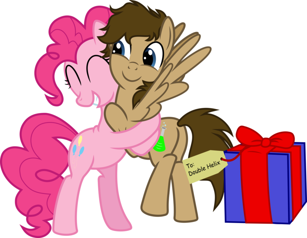 Double Helix Birthday By Jaybugjimmies - Cartoon (1014x788)