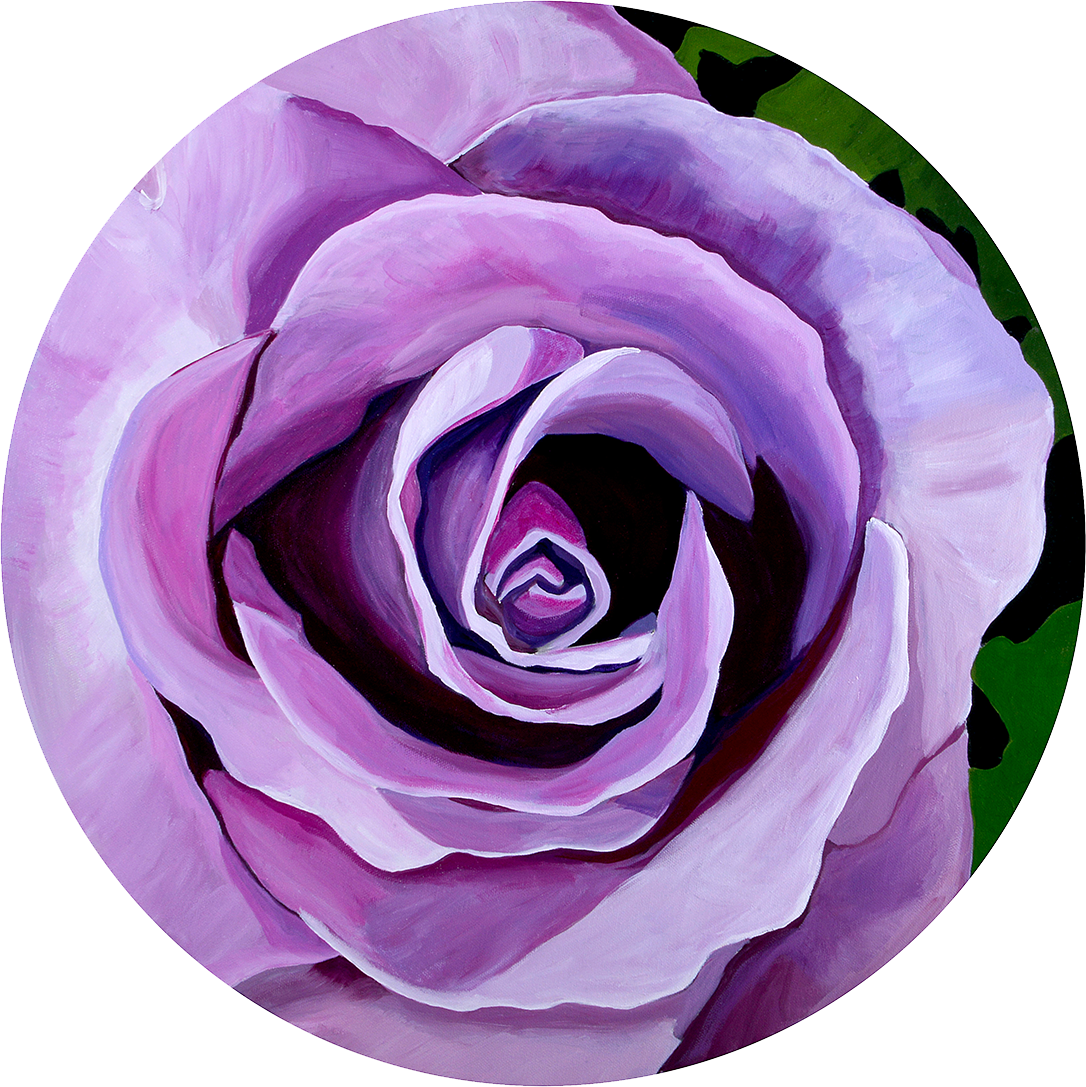 I Don't Know All Of The Names Of The Roses In My Paintings - Floribunda (1086x1087)