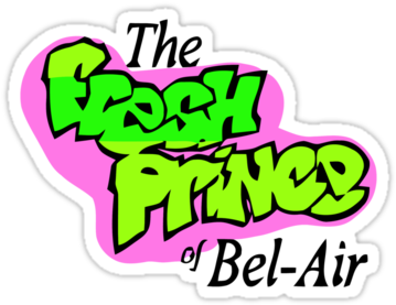 Logo - Fresh Prince Of Bel Air Sign (375x360)