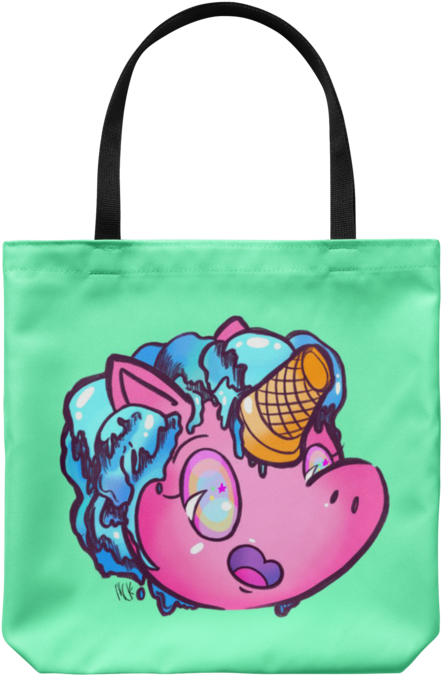 Unicone Scoops Tote Bag - Tote Bag (690x690)