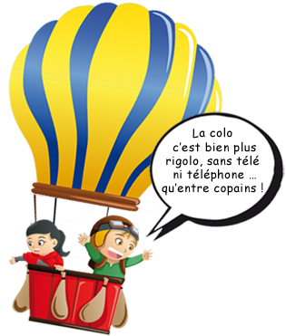 Dans Les Vosges, Le Centre Bel Air Attend Vos Enfants - Cartoon (328x385)