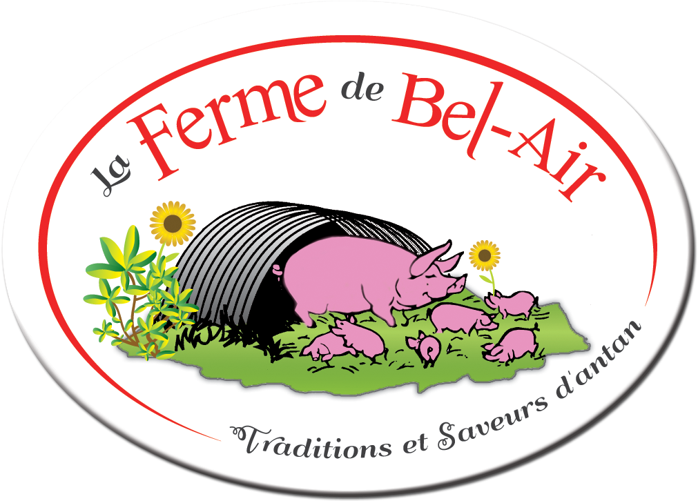 Logo De Ferme De Bel Air, 2016, Charcuterie À La Ferme, - Trench Composting (1181x827)