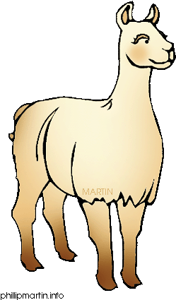 Attractive Design Ideas Llama Clipart Clip Art Cartoon - Llama Clip Art (291x450)