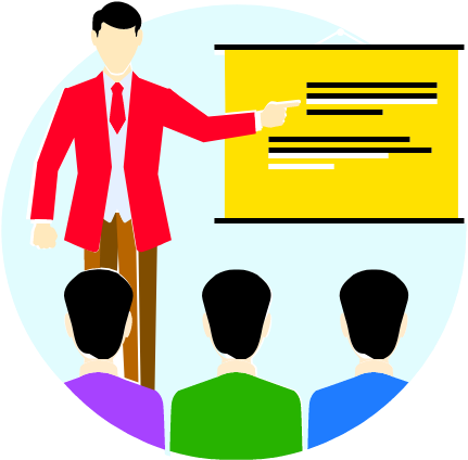 Free - Business Presentation Clip Art (500x500)