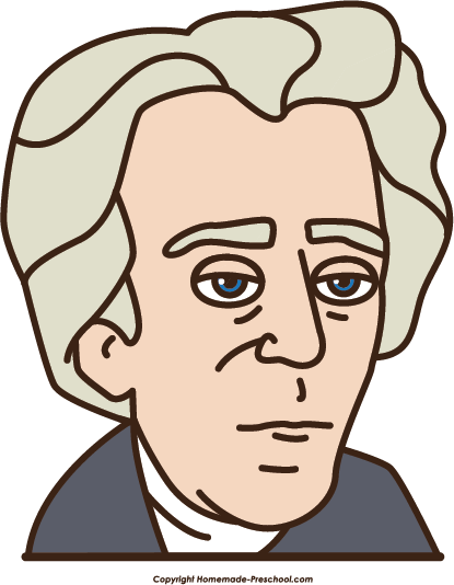 Andrew Jackson Cartoon Drawing - Cartoon Images Of Andrew Jackson (415x534)