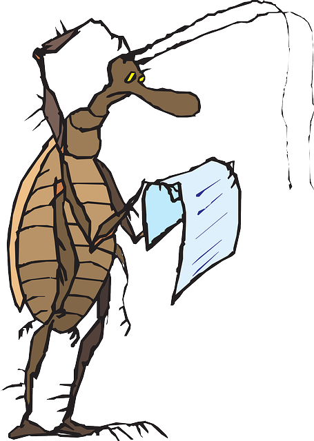 Head, Paper, Reading, Cartoon, Bug, Insect, Scratch - Perplexed Synonym (455x640)