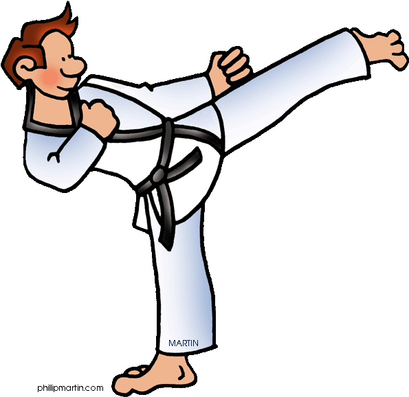 Karate Clipart Free Images - Karate Teacher Clipart (648x622)