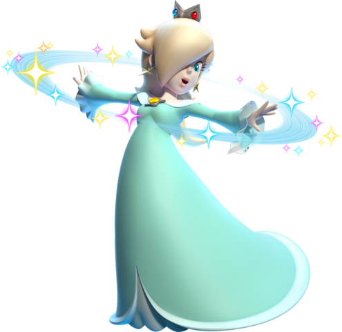 The Mysterious Queen Of The Cosmos And The Mother Of - Princess Rosalina (495x480)