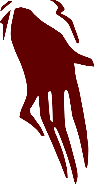 Creepy Hand From Coraline By Dinkybruiser - Scary Hand Png (306x597)