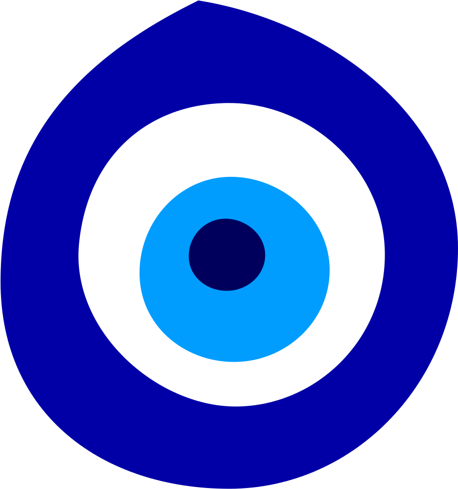 Turkey Eyes Clipart - Mati Evil Eye (2000x2157)