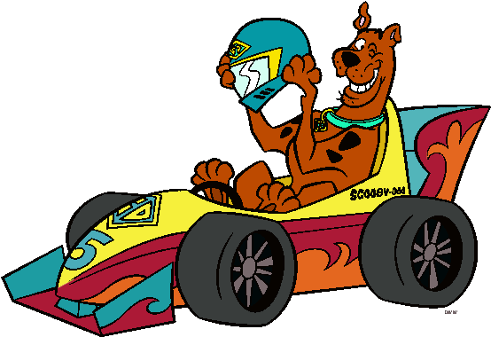 Scooby Doo Clip Art Images Cartoon Clip Art Xsvwln - Scooby Doo In A Car (564x388)