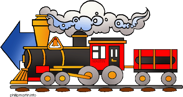 Train Clip Art Free Clipart Images - Train On Tracks Clipart (648x389)
