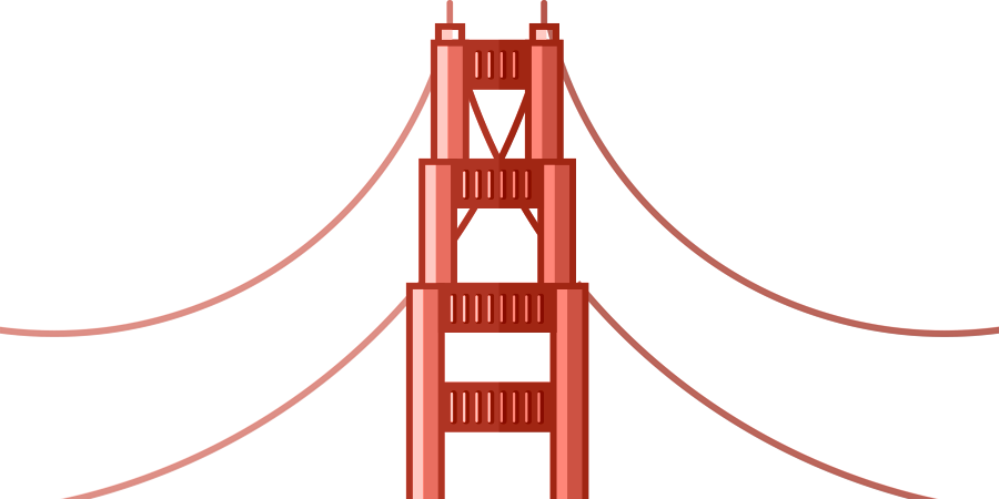 San Francisco - San Francisco Illustration Png (900x450)