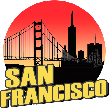 Sanfrancisco - São Francisco California Png (380x392)