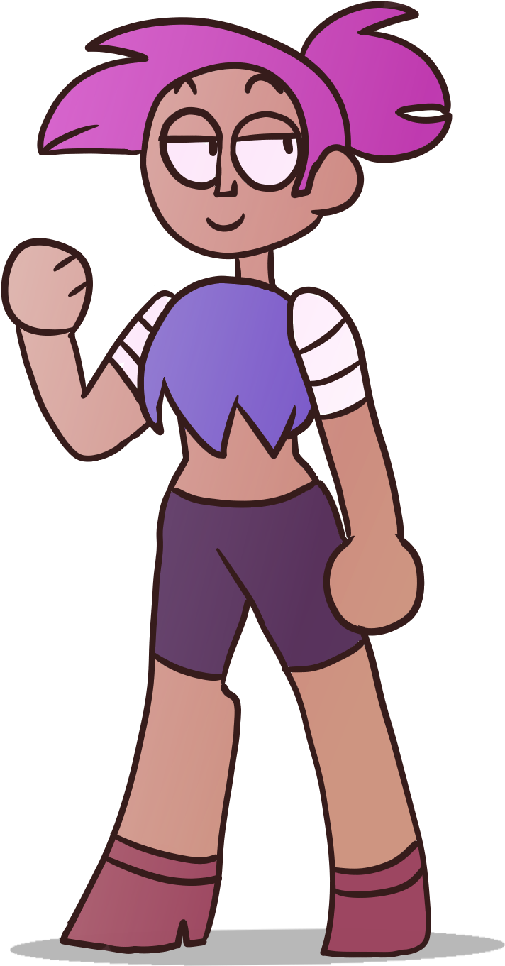 My Art Ok Ko Let's Be Heroes Ok Ko Lord Boxman Ok Ko - Enid (1200x1400)