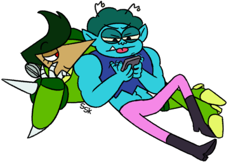 Rad X Raymond - Cartoon (500x375)