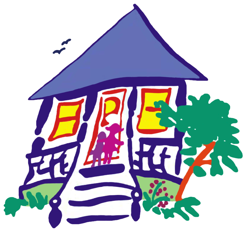 Fun Time Clipart Cooperative Play - Cottage (862x745)