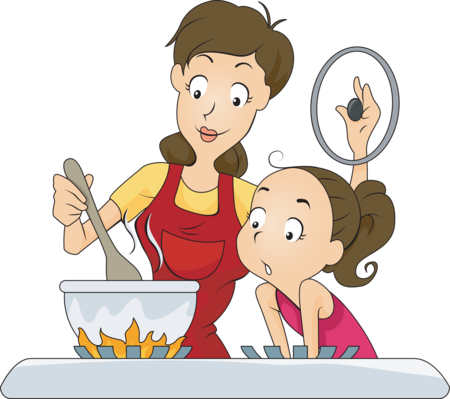 Cooking Clipart Gallery - Uses Of Water Cooking (450x399)