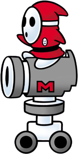 Autobomb Art - Super Mario Bros 2 Autobomb (267x516)