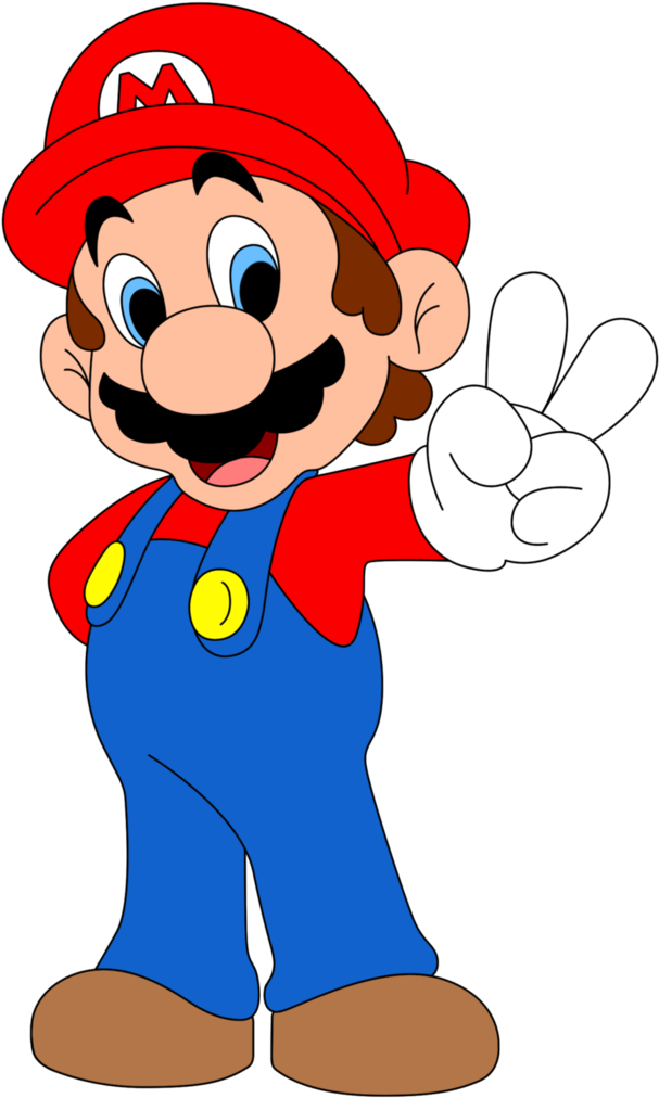 Mario Bros Clip Art - Draw Mario And Luigi (692x1153)