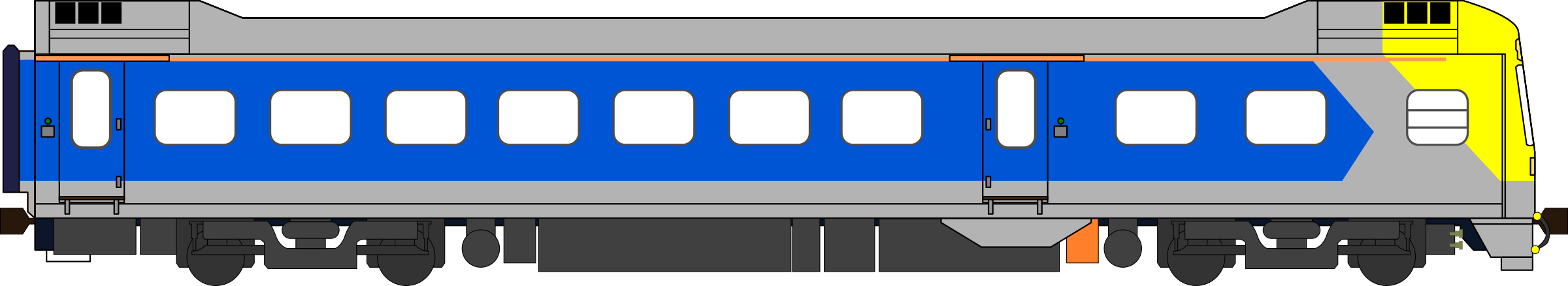 This Free Icons Png Design Of Ktm Class 81 - Ktm Komuter Class 81 (4110x750)