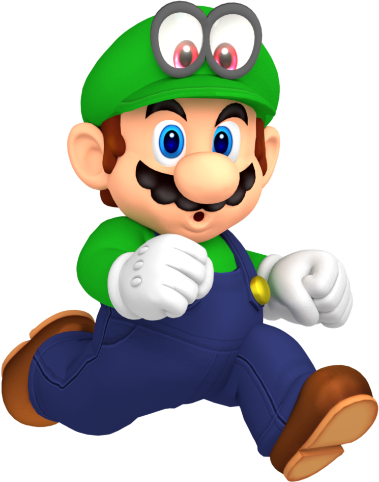 Green Mario Super Mario Odyssey By Nintega Dario - Super Mario Odyssey Luigi Costume (779x1026)