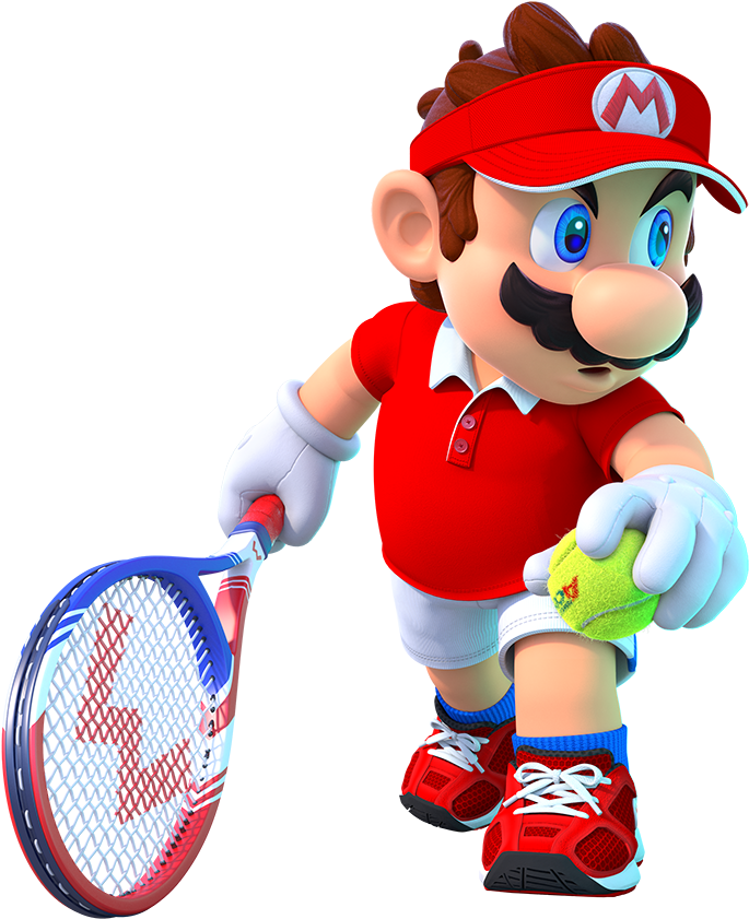 Mario Tennis Aces Is Set For A Worldwide Release On - Switch Mario Tennis Aces (1000x1000)