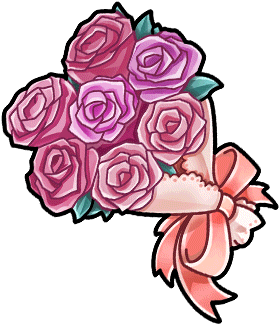 Gear-pink Bouquet Render - Hybrid Tea Rose (380x380)