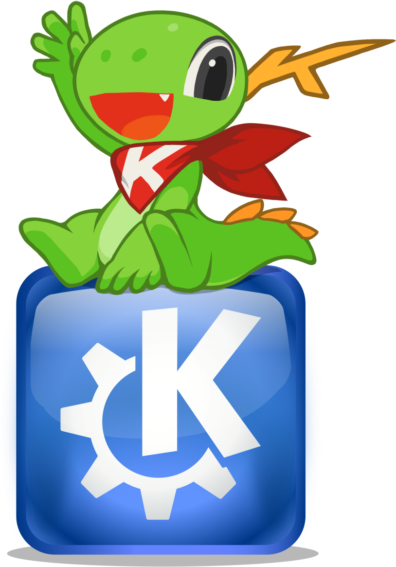 Thumbnail For Version As Of - Kde Logo (851x1208)