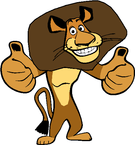 Movie Clipart Cartoon - Madagascar Clipart (473x507)