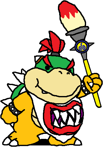 Thumbnail For Version As Of - Bowser Jr Smb3 Style (329x470)
