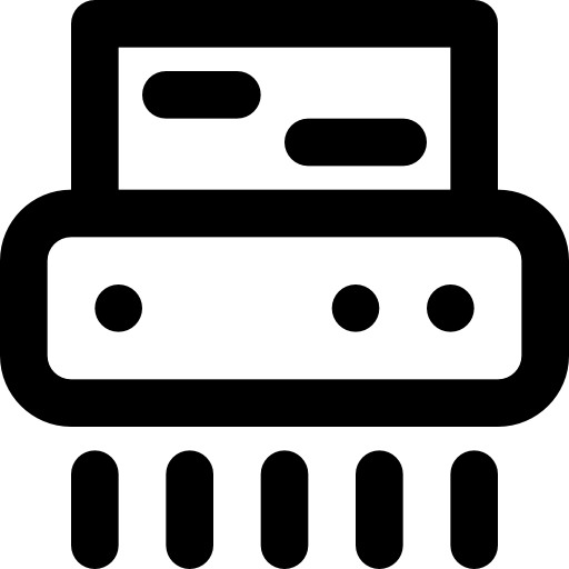 Paper Shredder Free Icon - Paper Shredder Free Icon (512x512)