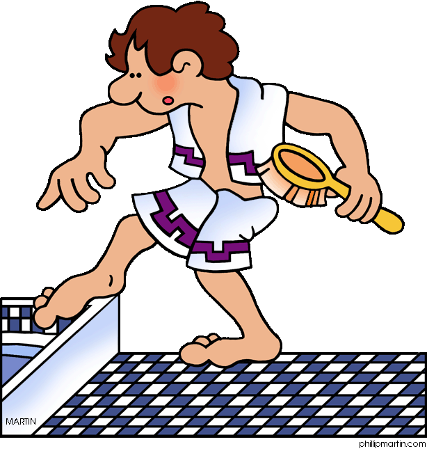 Clipart Info - Roman Baths Clipart (614x648)