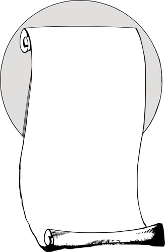 Paper Scroll Frame Clipart - Clip Art (328x500)