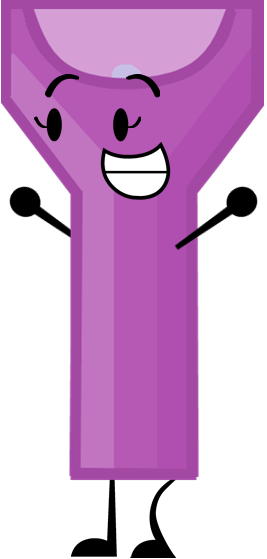 Flashlight Clipart Pink - Paper Puppets Take 2 Flashlight (267x559)