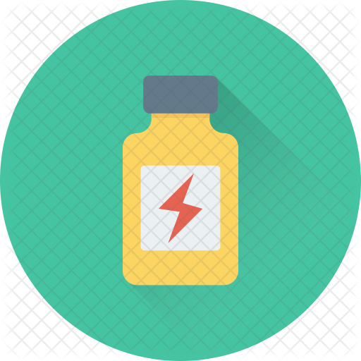 Energy Drink Icon - Emblem (512x512)