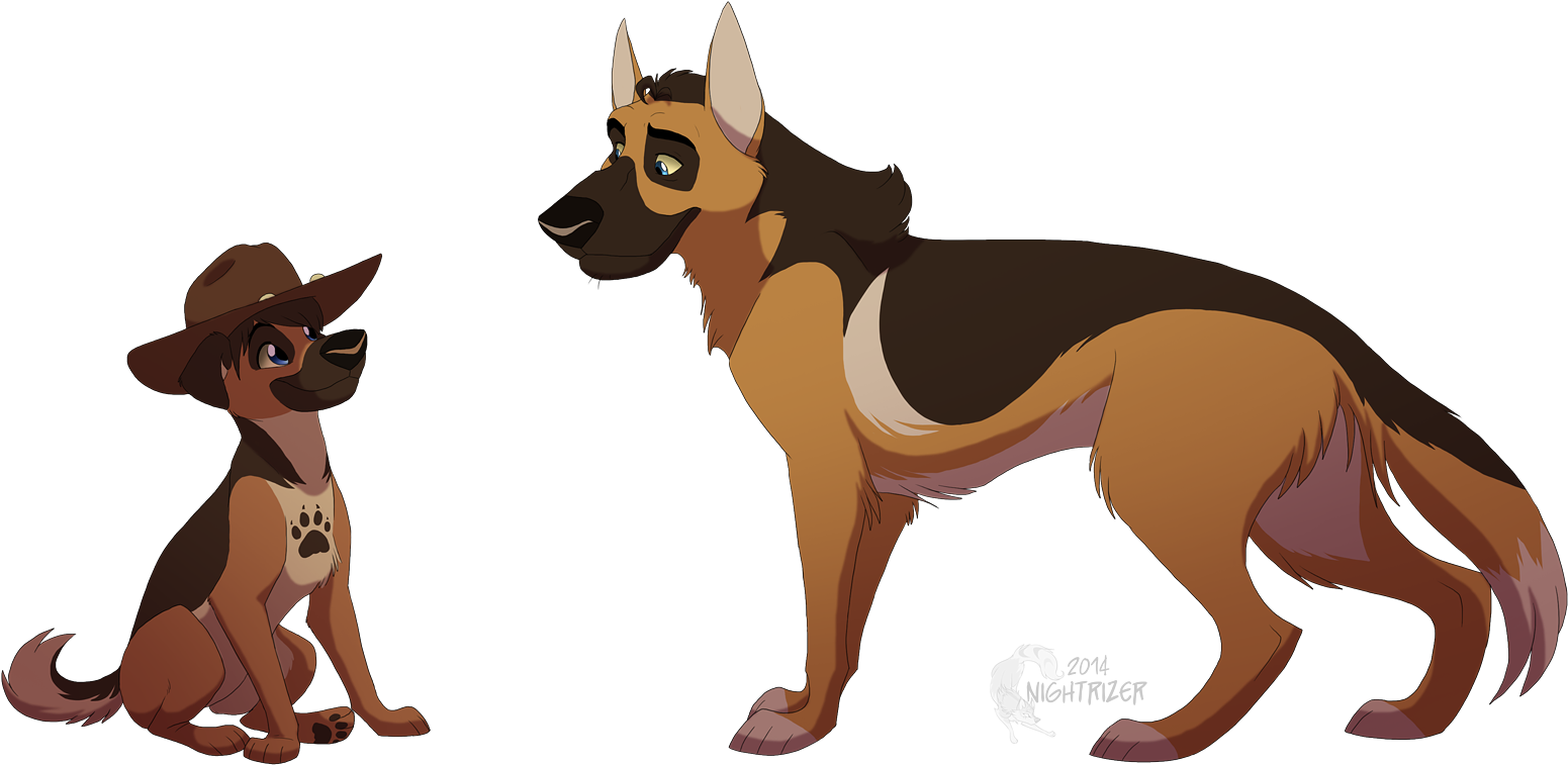 Police Dawgs By Nightrizer - Old German Shepherd Dog (1560x789)