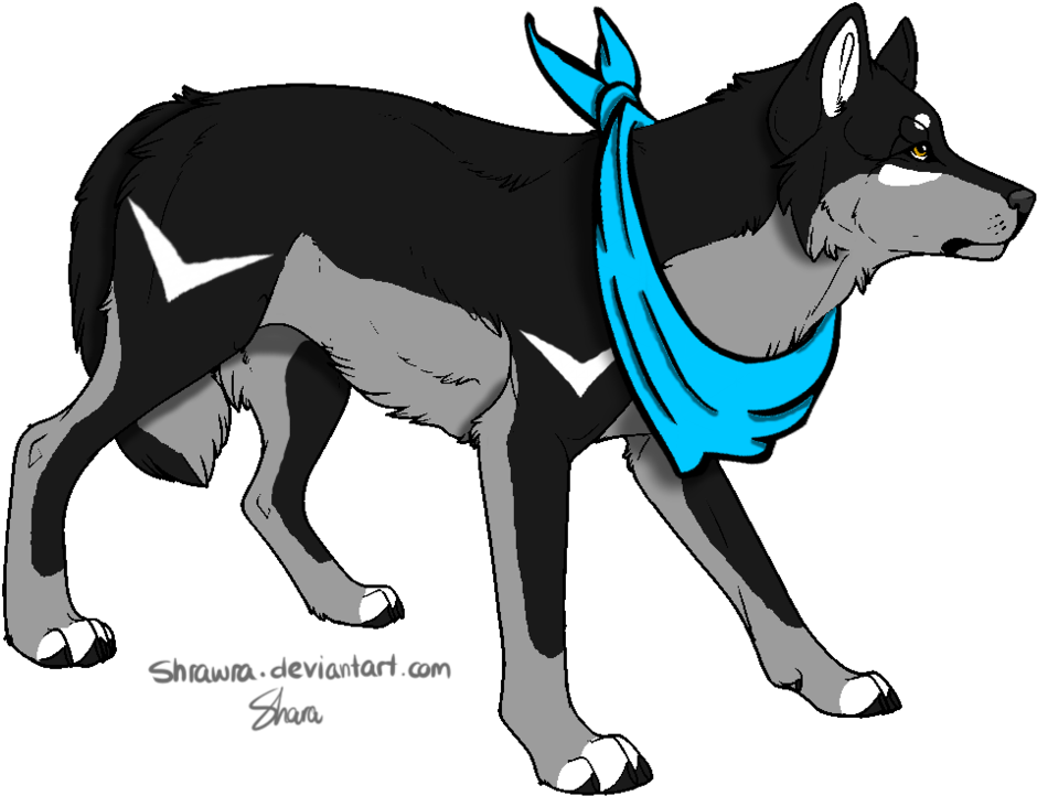 Frost The Wolf/husky Hybrid By Megs1500 - Dog Catches Something (1004x795)