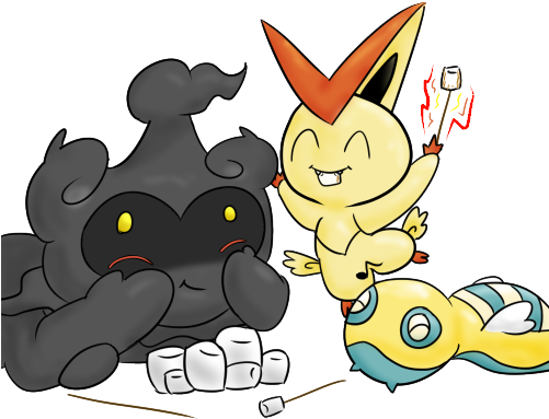 Hello, New Friends Roasting Marshmallows With Others - Fire (500x500)