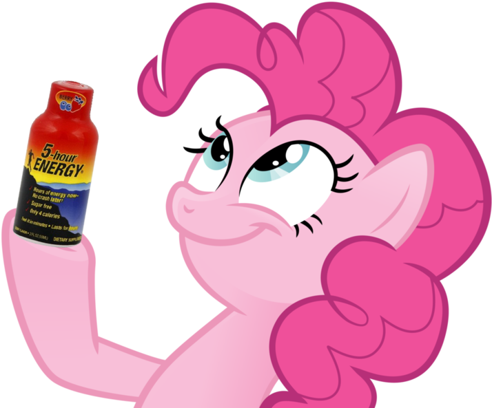 Earth Pony, Energy Drink, Female, Look What Pinkie - 5 Hour Energy Drink (783x600)