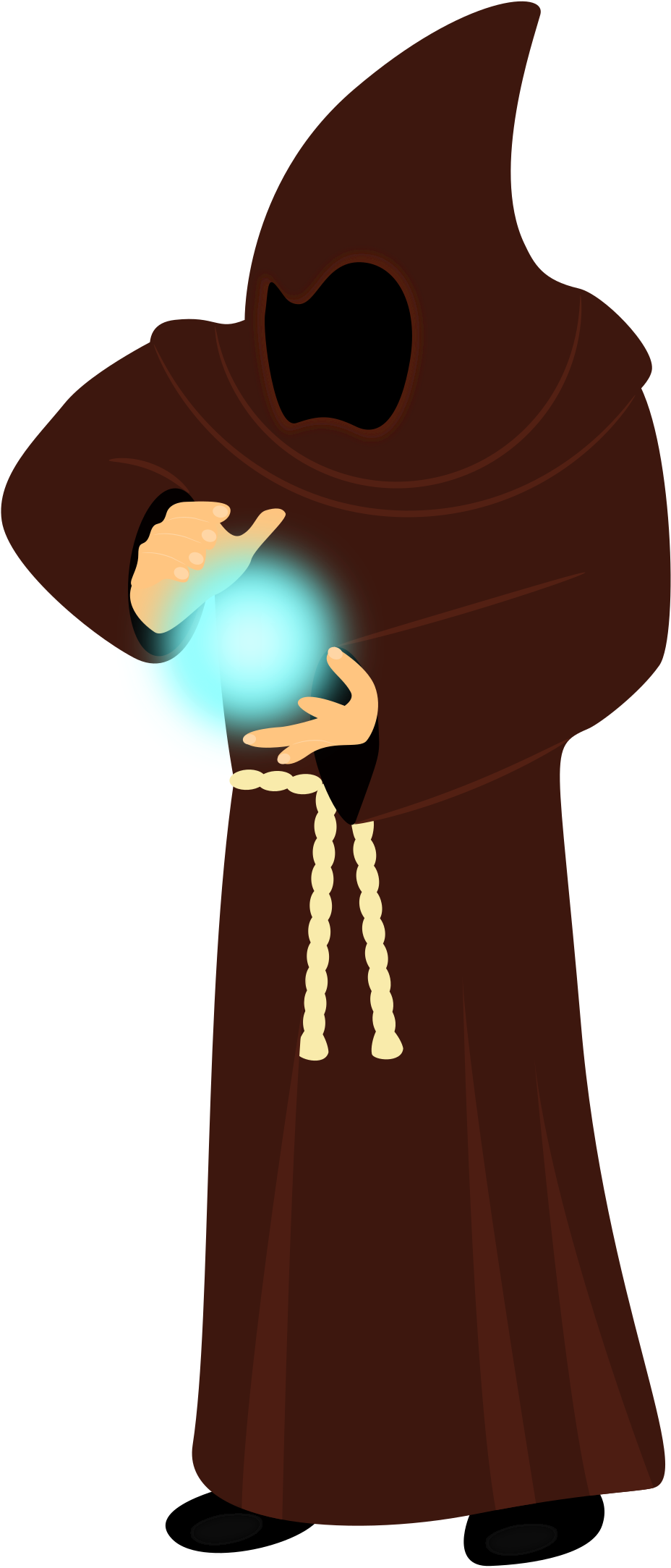 Projecting Energy - Monk Icons Png (1697x2400)
